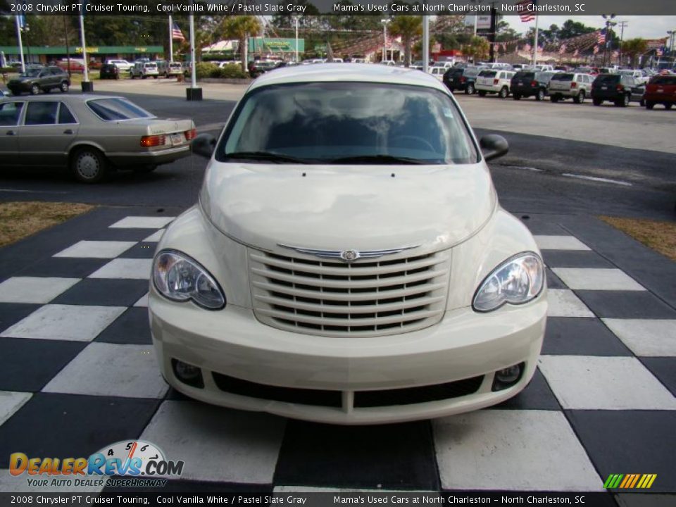 2008 Chrysler PT Cruiser Touring Cool Vanilla White / Pastel Slate Gray Photo #4