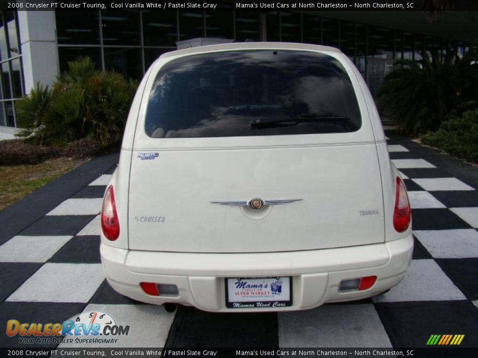 2008 Chrysler PT Cruiser Touring Cool Vanilla White / Pastel Slate Gray Photo #8