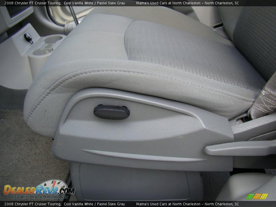 2008 Chrysler PT Cruiser Touring Cool Vanilla White / Pastel Slate Gray Photo #12