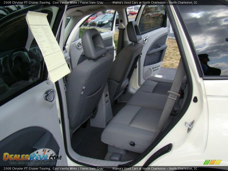 2008 Chrysler PT Cruiser Touring Cool Vanilla White / Pastel Slate Gray Photo #14