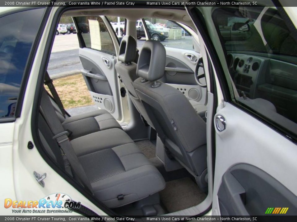 2008 Chrysler PT Cruiser Touring Cool Vanilla White / Pastel Slate Gray Photo #17