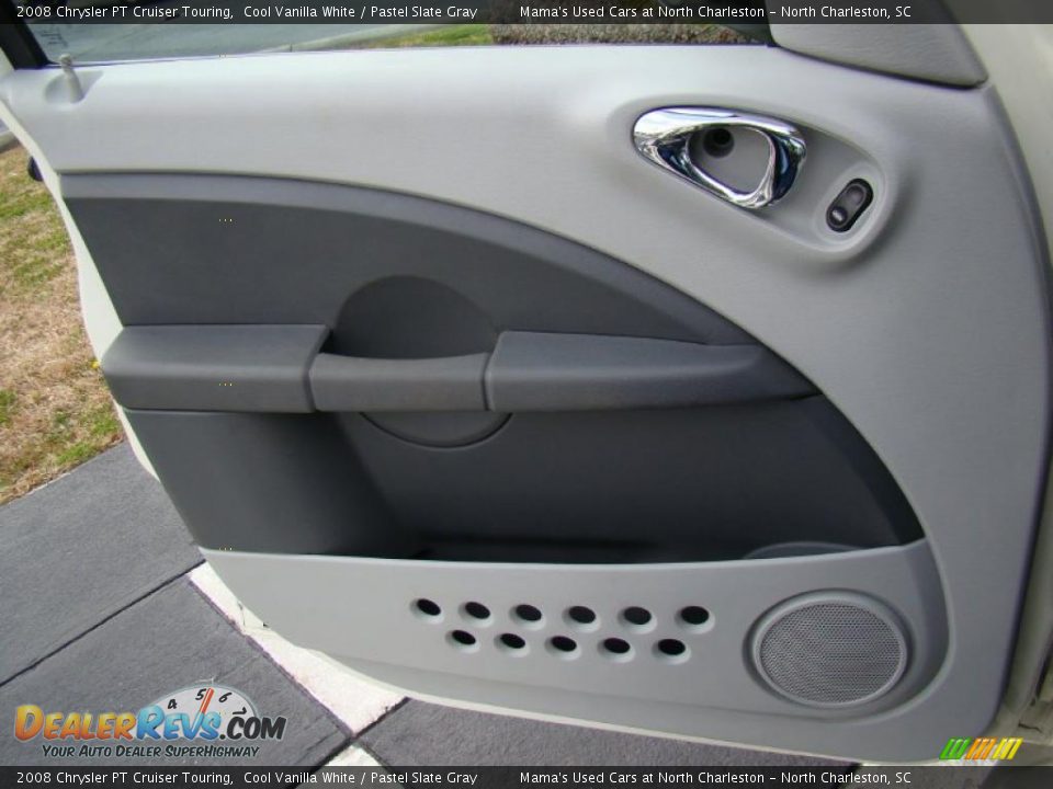 2008 Chrysler PT Cruiser Touring Cool Vanilla White / Pastel Slate Gray Photo #22