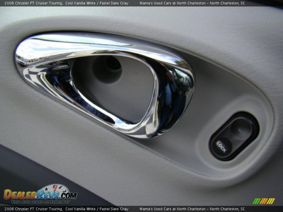 2008 Chrysler PT Cruiser Touring Cool Vanilla White / Pastel Slate Gray Photo #23