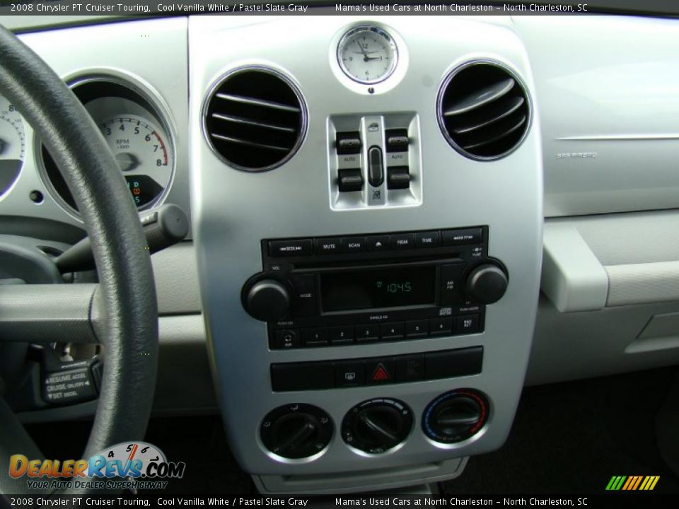 2008 Chrysler PT Cruiser Touring Cool Vanilla White / Pastel Slate Gray Photo #24