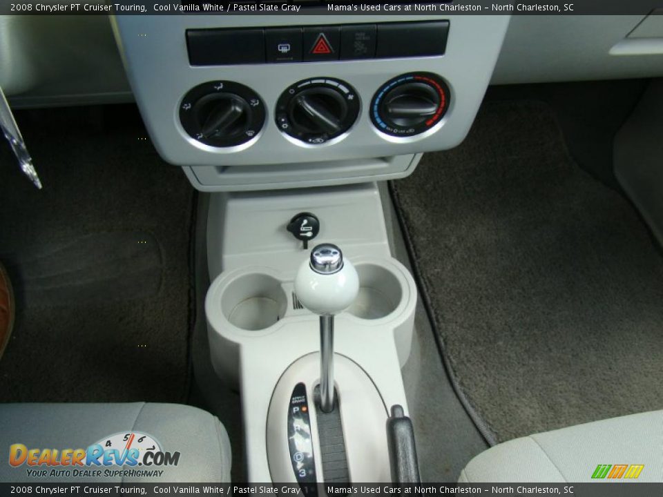 2008 Chrysler PT Cruiser Touring Cool Vanilla White / Pastel Slate Gray Photo #25