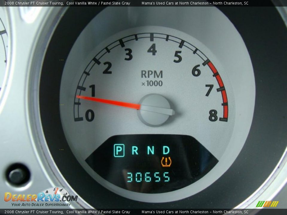 2008 Chrysler PT Cruiser Touring Cool Vanilla White / Pastel Slate Gray Photo #30
