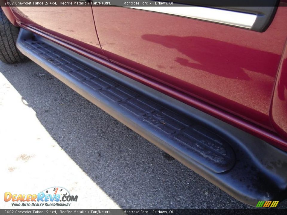 2002 Chevrolet Tahoe LS 4x4 Redfire Metallic / Tan/Neutral Photo #12