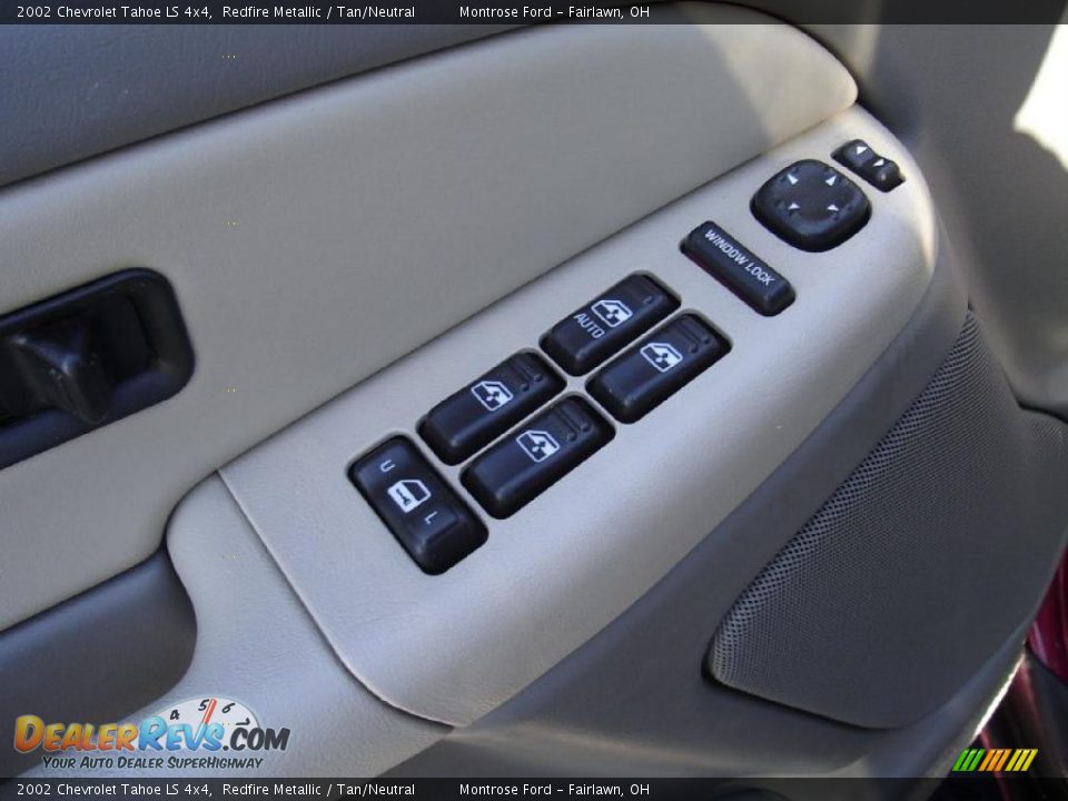 2002 Chevrolet Tahoe LS 4x4 Redfire Metallic / Tan/Neutral Photo #26