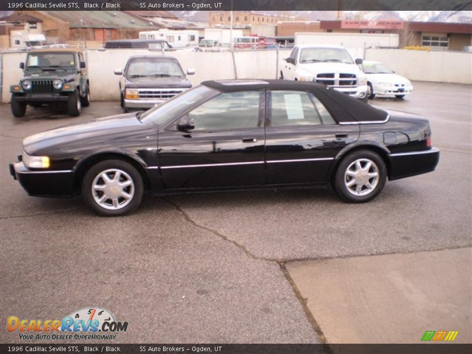 1996 Cadillac Seville STS Black / Black Photo #1