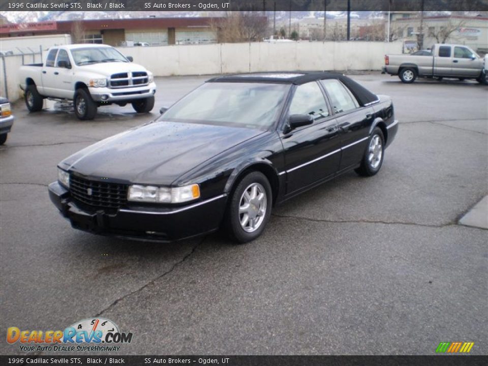 1996 Cadillac Seville STS Black / Black Photo #2