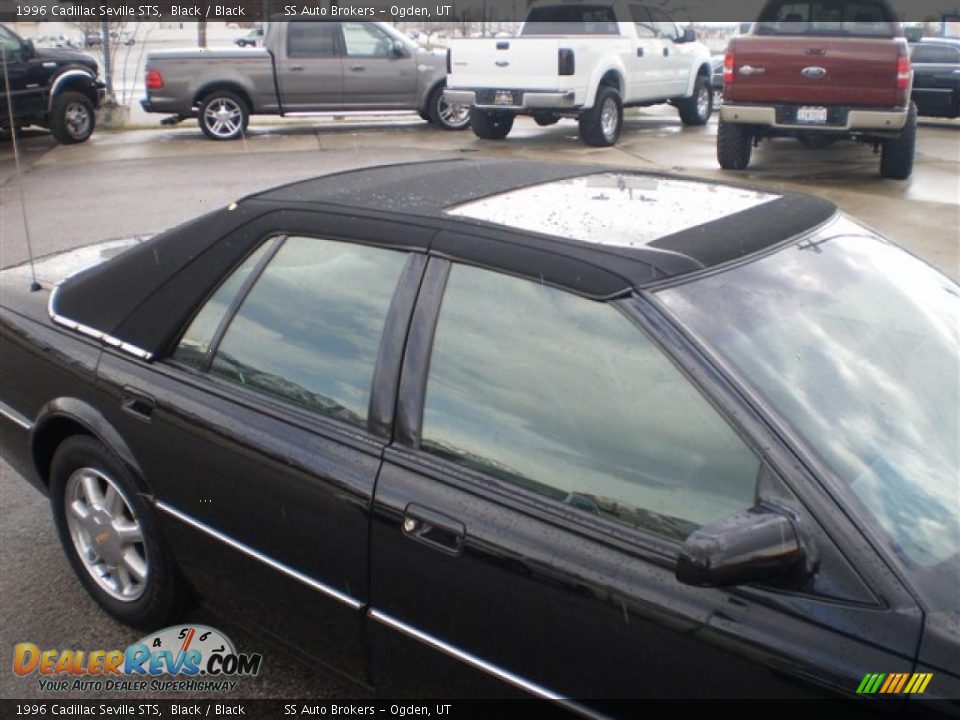 1996 Cadillac Seville STS Black / Black Photo #4