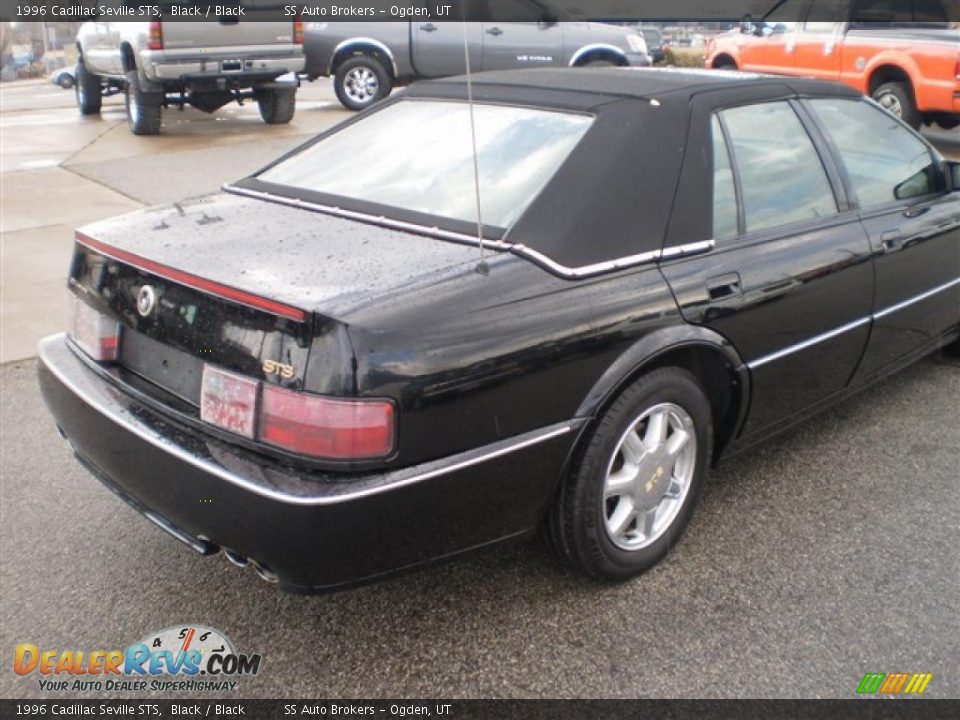 1996 Cadillac Seville STS Black / Black Photo #6