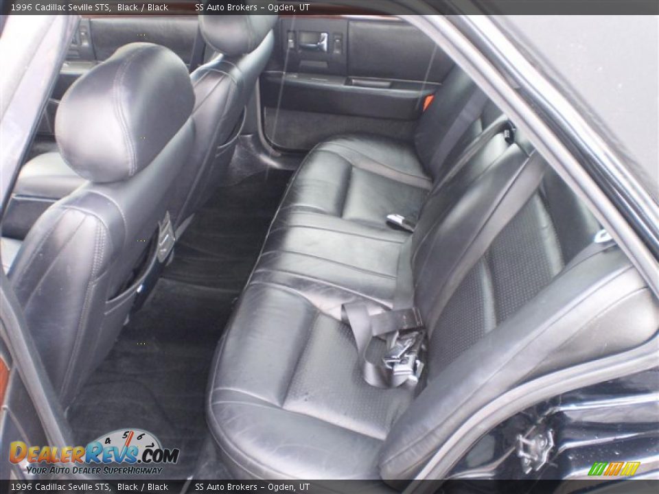 1996 Cadillac Seville STS Black / Black Photo #8
