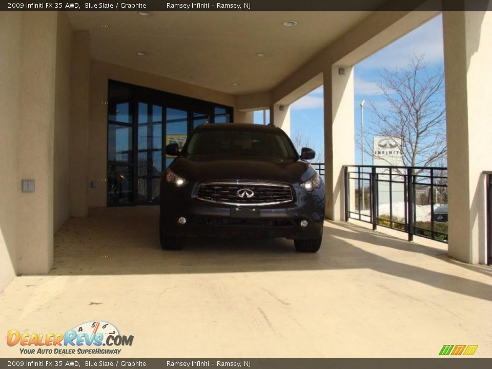 2009 Infiniti FX 35 AWD Blue Slate / Graphite Photo #2