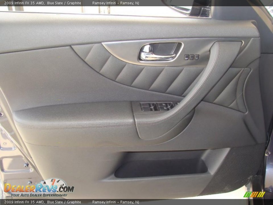 2009 Infiniti FX 35 AWD Blue Slate / Graphite Photo #9
