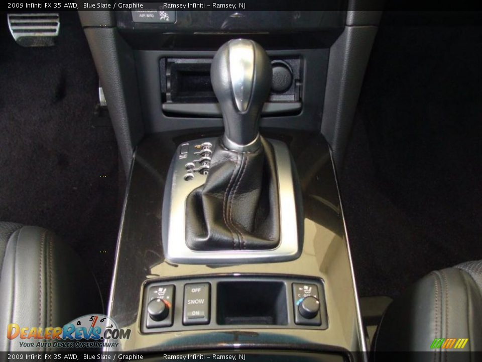 2009 Infiniti FX 35 AWD Blue Slate / Graphite Photo #13