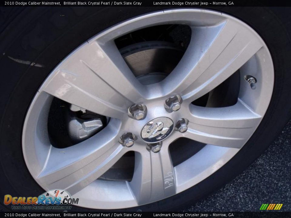 2010 Dodge Caliber Mainstreet Brilliant Black Crystal Pearl / Dark Slate Gray Photo #5