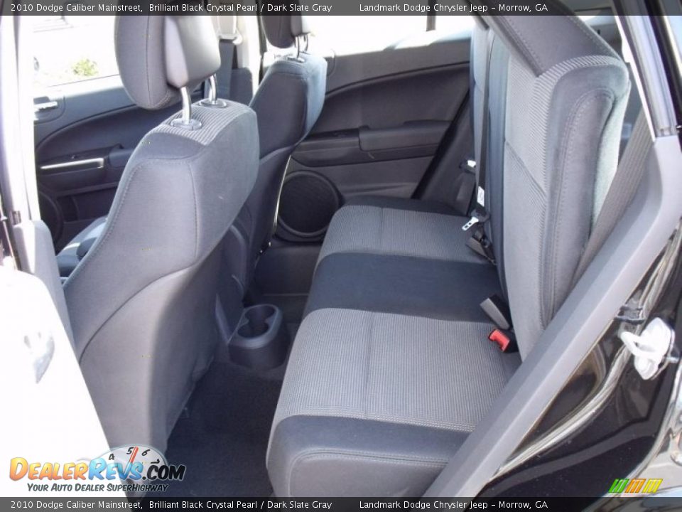 2010 Dodge Caliber Mainstreet Brilliant Black Crystal Pearl / Dark Slate Gray Photo #7