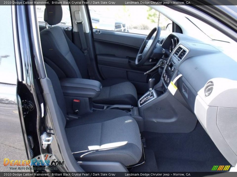 2010 Dodge Caliber Mainstreet Brilliant Black Crystal Pearl / Dark Slate Gray Photo #10
