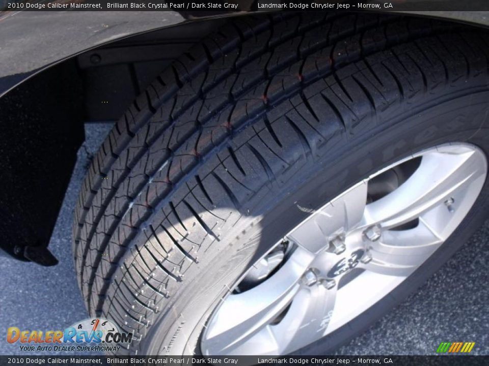 2010 Dodge Caliber Mainstreet Brilliant Black Crystal Pearl / Dark Slate Gray Photo #14