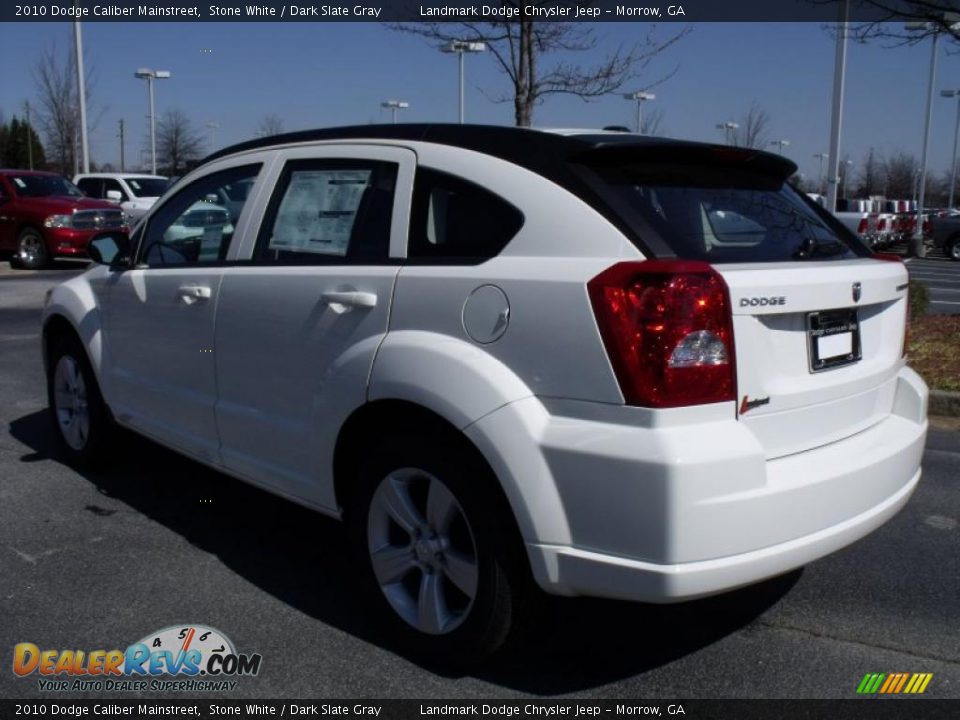 2010 Dodge Caliber Mainstreet Stone White / Dark Slate Gray Photo #2