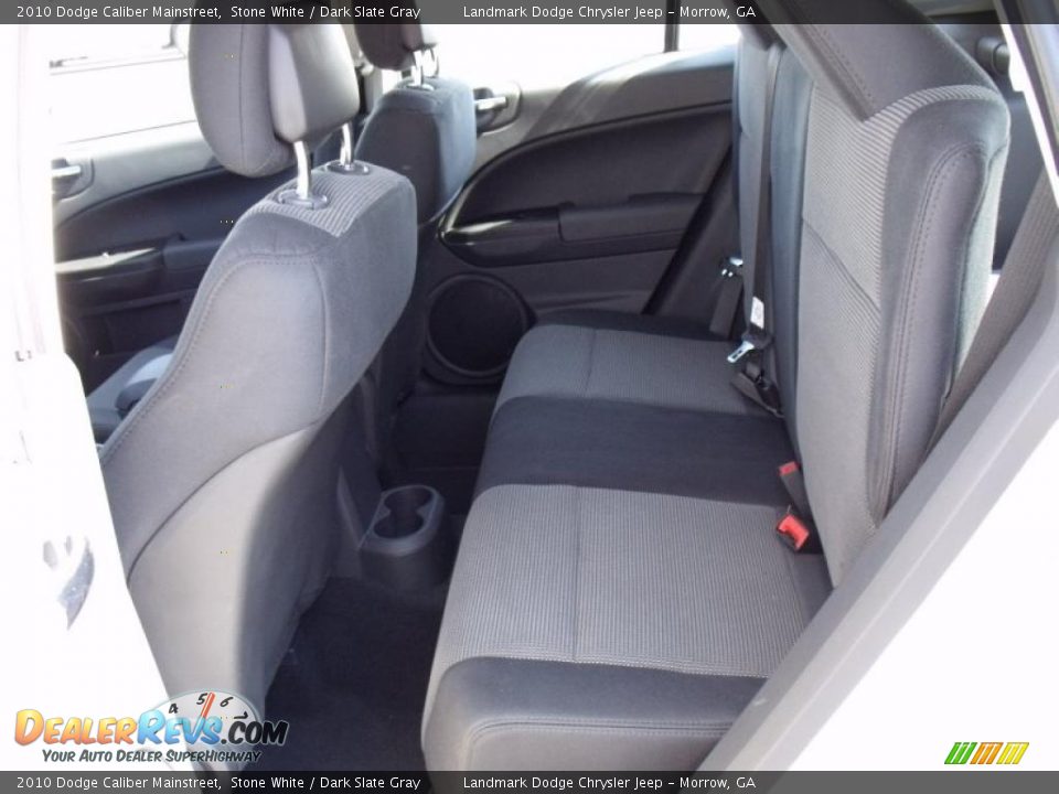 2010 Dodge Caliber Mainstreet Stone White / Dark Slate Gray Photo #7