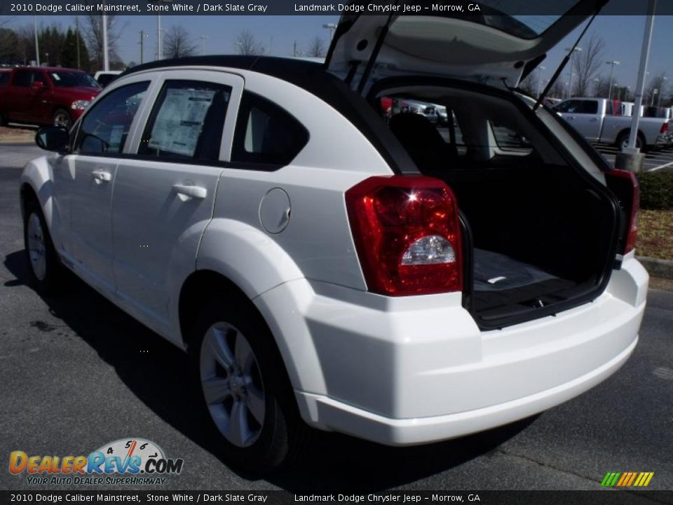 2010 Dodge Caliber Mainstreet Stone White / Dark Slate Gray Photo #8