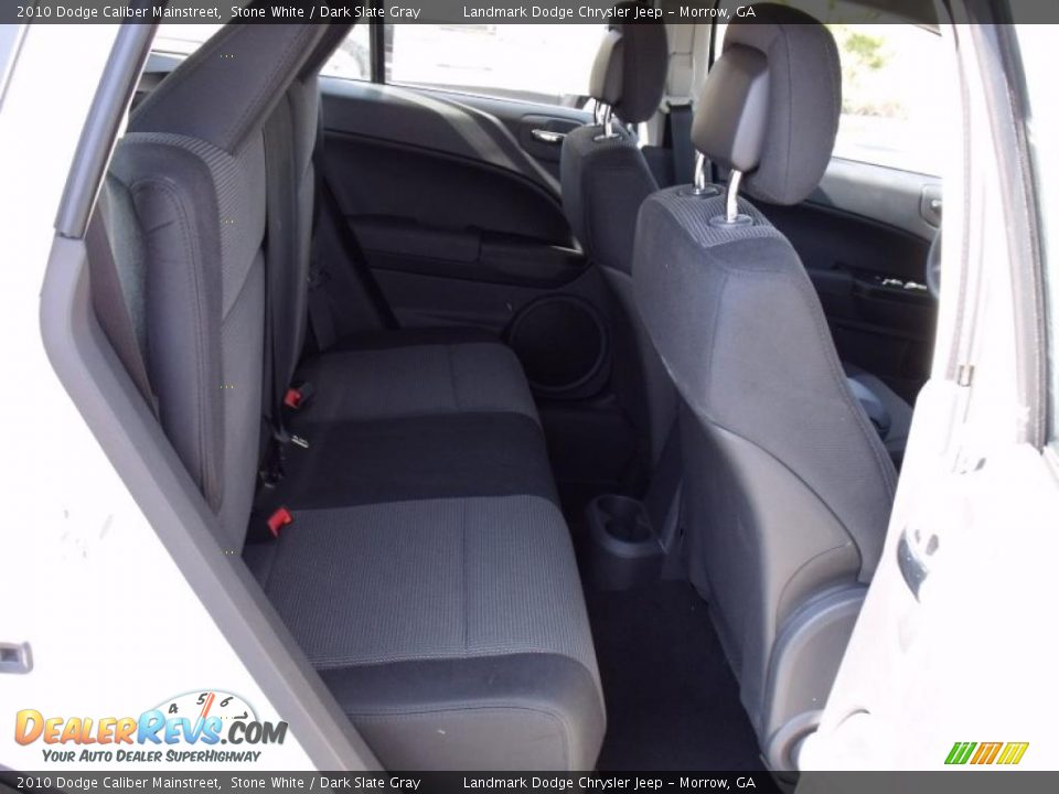 2010 Dodge Caliber Mainstreet Stone White / Dark Slate Gray Photo #9