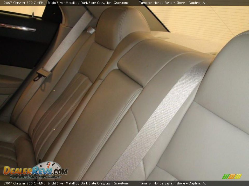 2007 Chrysler 300 C HEMI Bright Silver Metallic / Dark Slate Gray/Light Graystone Photo #30