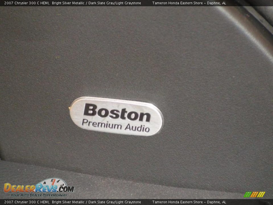 2007 Chrysler 300 C HEMI Bright Silver Metallic / Dark Slate Gray/Light Graystone Photo #35