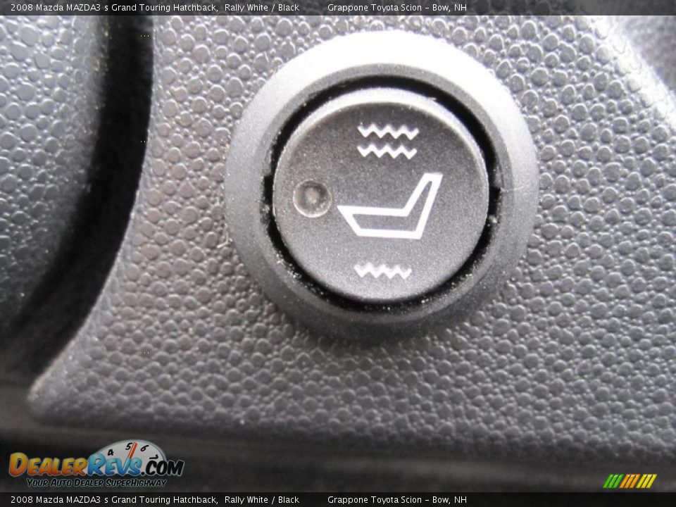 2008 Mazda MAZDA3 s Grand Touring Hatchback Rally White / Black Photo #10