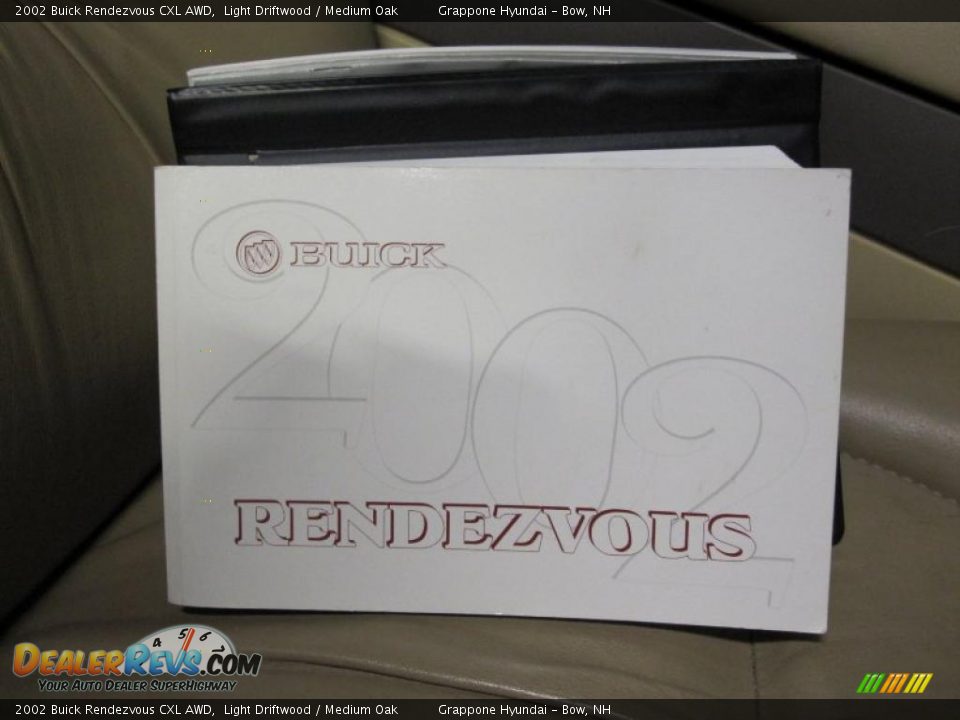 2002 Buick Rendezvous CXL AWD Light Driftwood / Medium Oak Photo #11