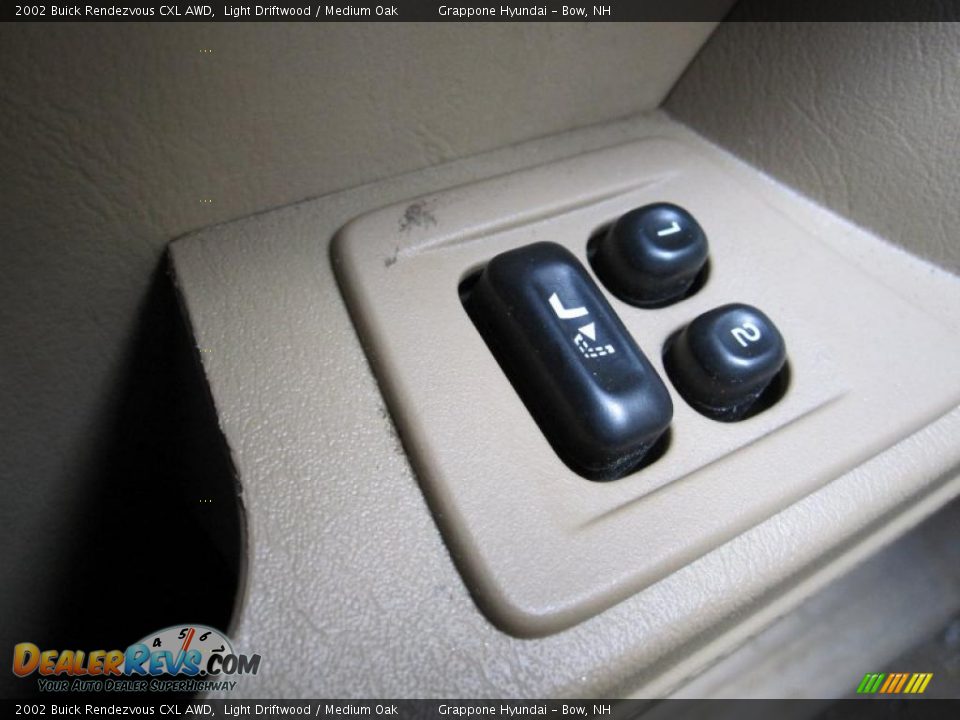 2002 Buick Rendezvous CXL AWD Light Driftwood / Medium Oak Photo #13