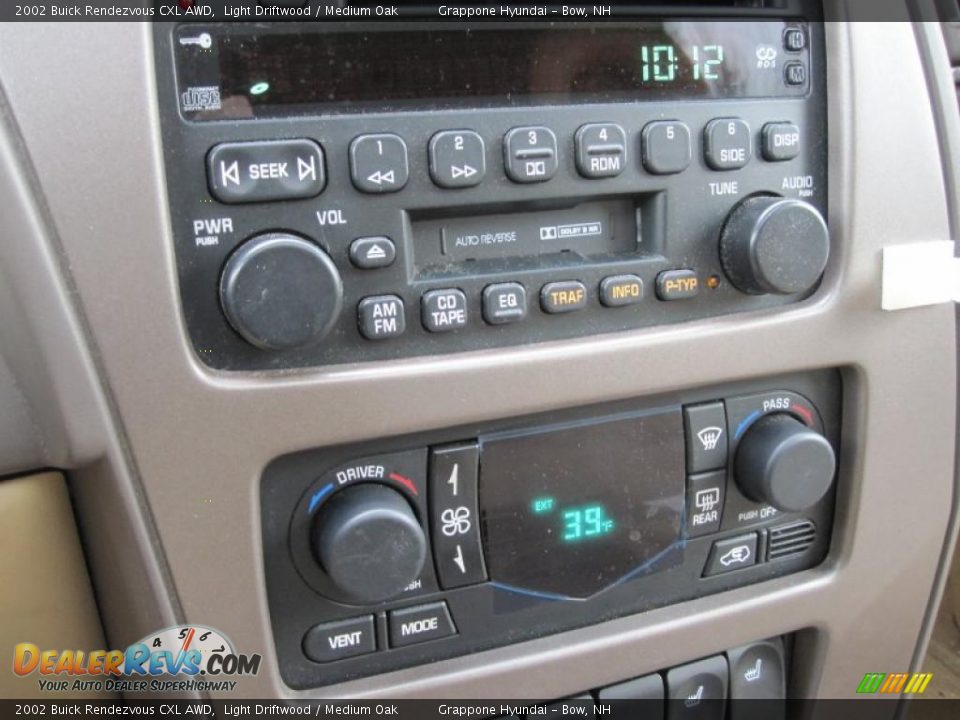 2002 Buick Rendezvous CXL AWD Light Driftwood / Medium Oak Photo #15