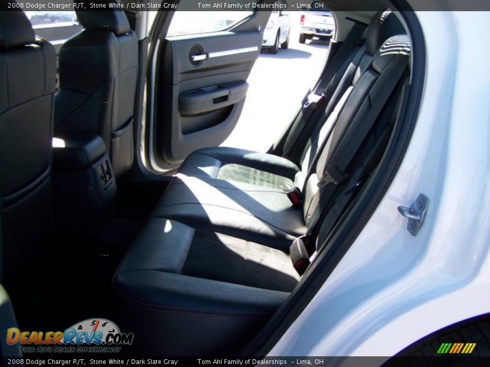 2008 Dodge Charger R/T Stone White / Dark Slate Gray Photo #18