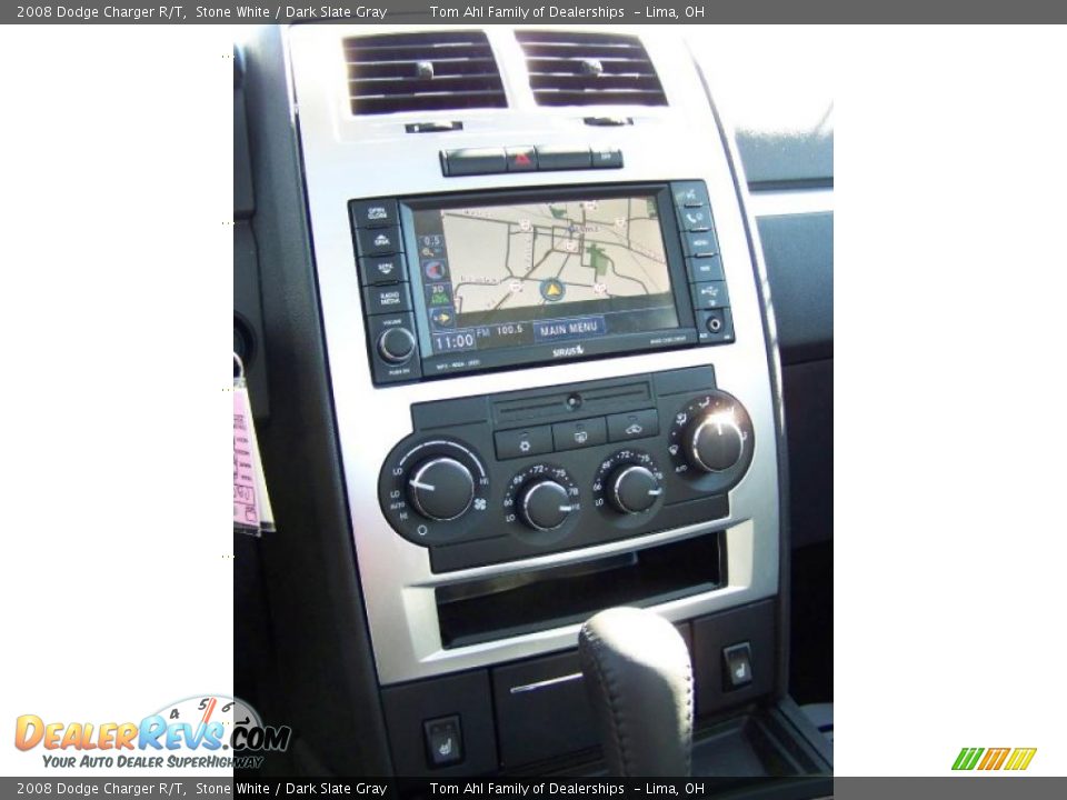 2008 Dodge Charger R/T Stone White / Dark Slate Gray Photo #29