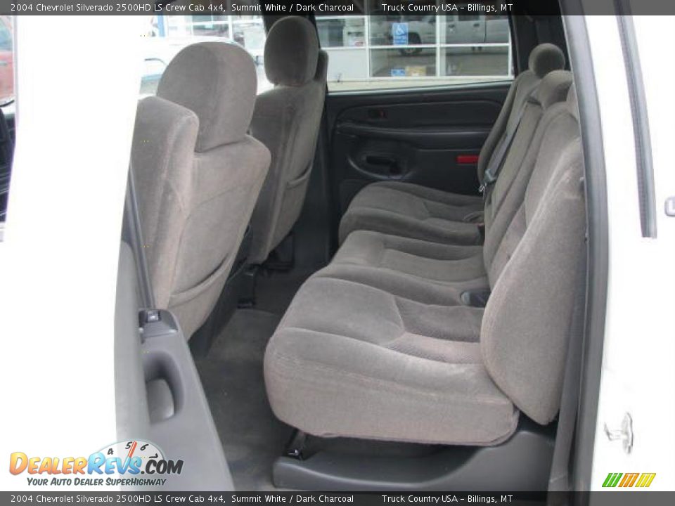 2004 Chevrolet Silverado 2500HD LS Crew Cab 4x4 Summit White / Dark Charcoal Photo #8