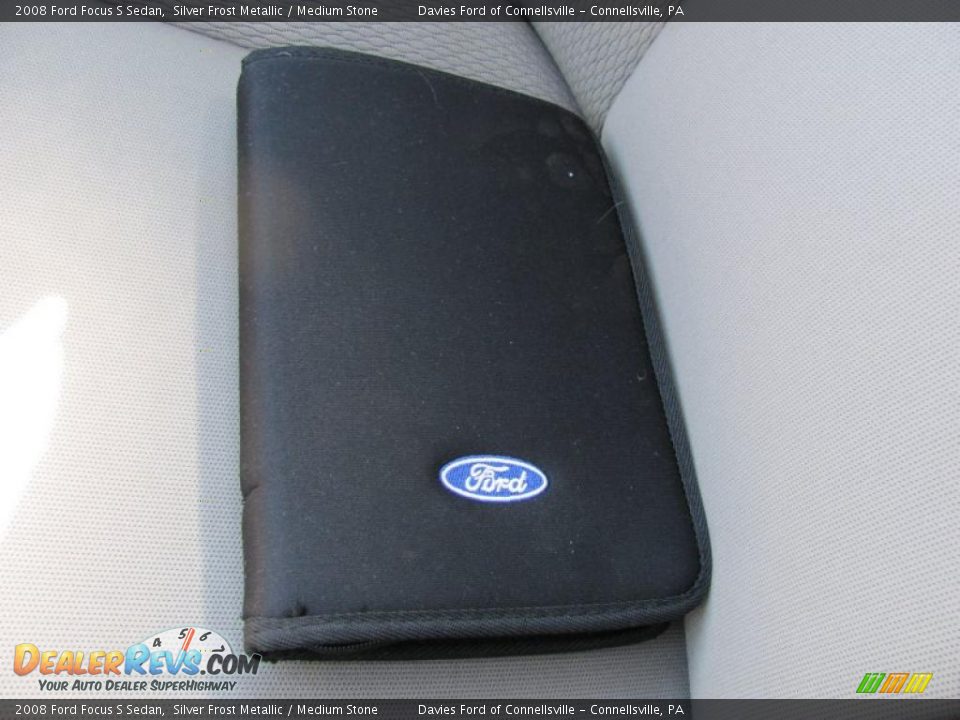 2008 Ford Focus S Sedan Silver Frost Metallic / Medium Stone Photo #13