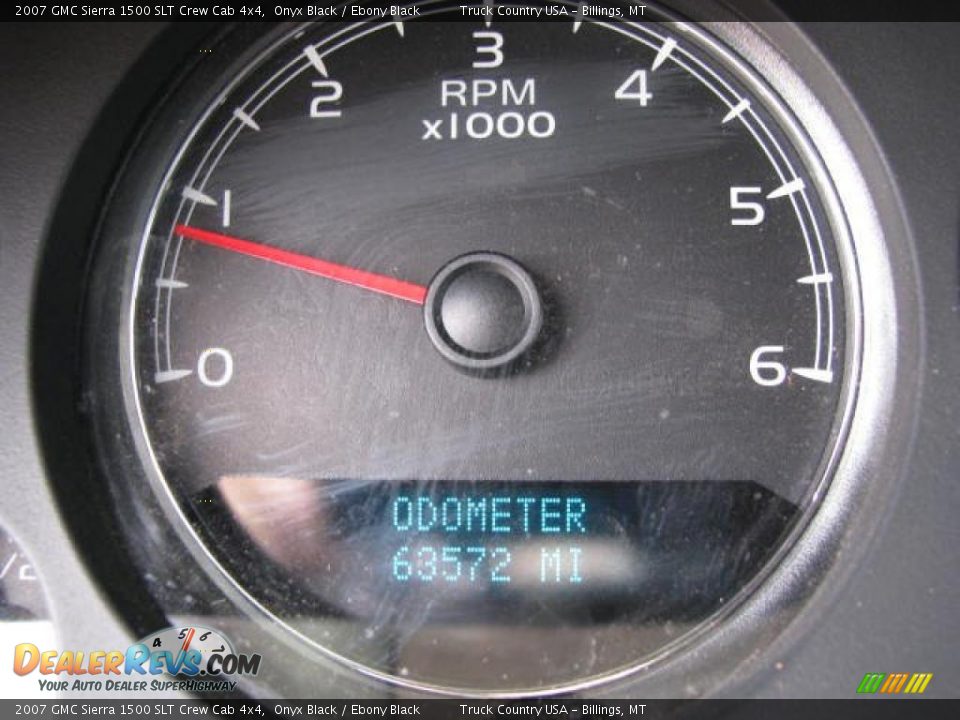 2007 GMC Sierra 1500 SLT Crew Cab 4x4 Onyx Black / Ebony Black Photo #19