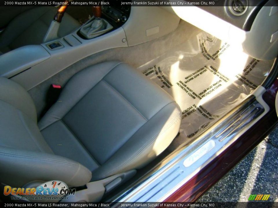 2000 Mazda MX-5 Miata LS Roadster Mahogany Mica / Black Photo #7