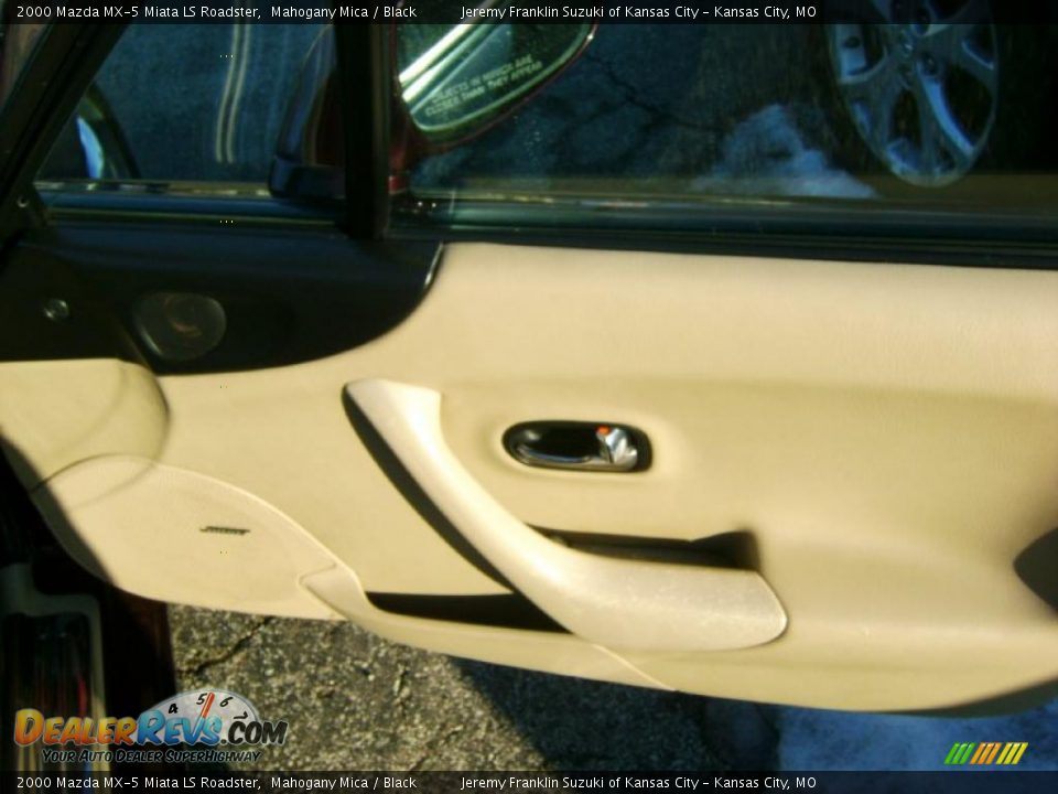 2000 Mazda MX-5 Miata LS Roadster Mahogany Mica / Black Photo #9