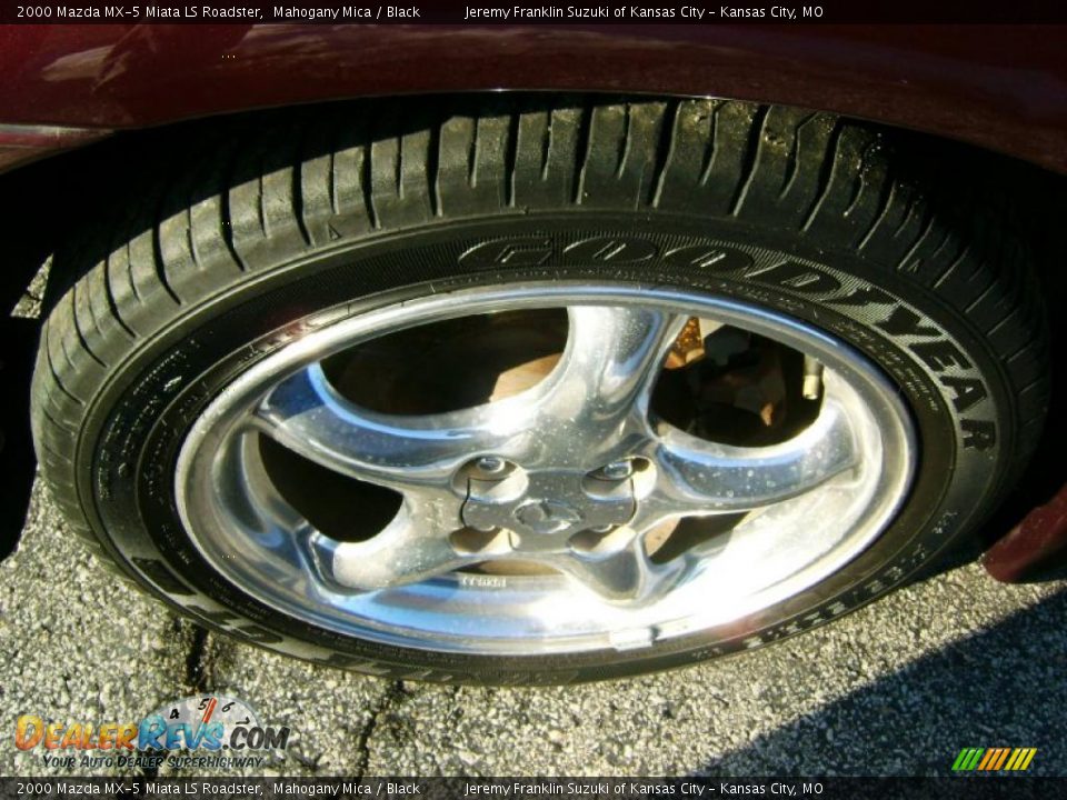 2000 Mazda MX-5 Miata LS Roadster Mahogany Mica / Black Photo #11