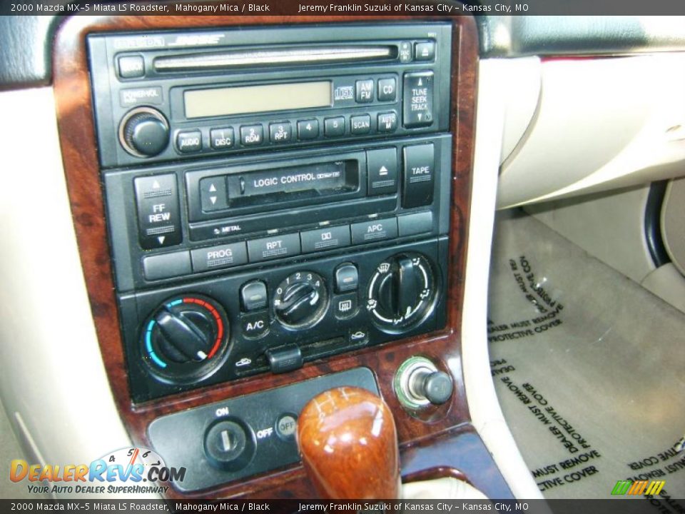 2000 Mazda MX-5 Miata LS Roadster Mahogany Mica / Black Photo #13
