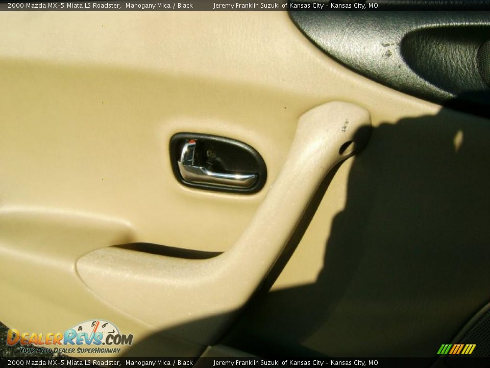 2000 Mazda MX-5 Miata LS Roadster Mahogany Mica / Black Photo #19
