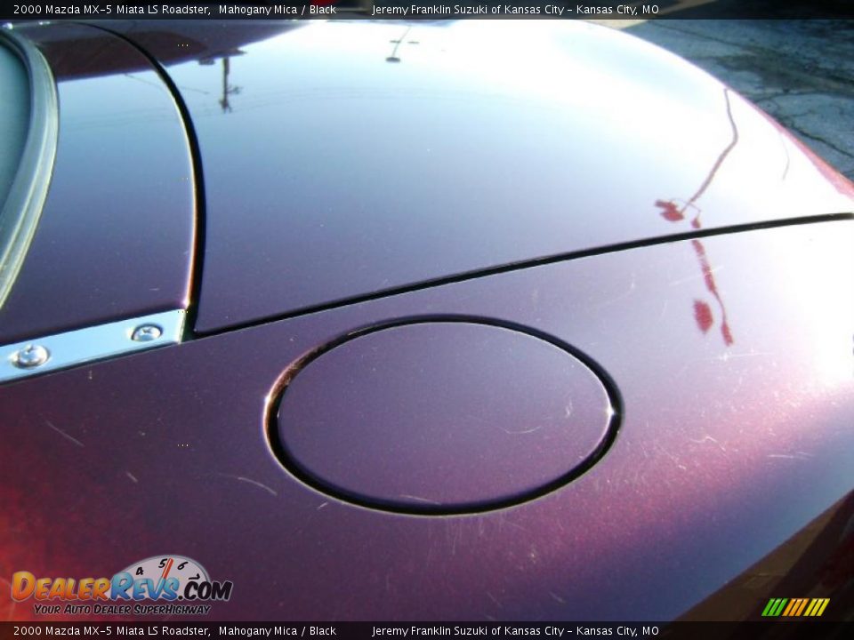 2000 Mazda MX-5 Miata LS Roadster Mahogany Mica / Black Photo #20