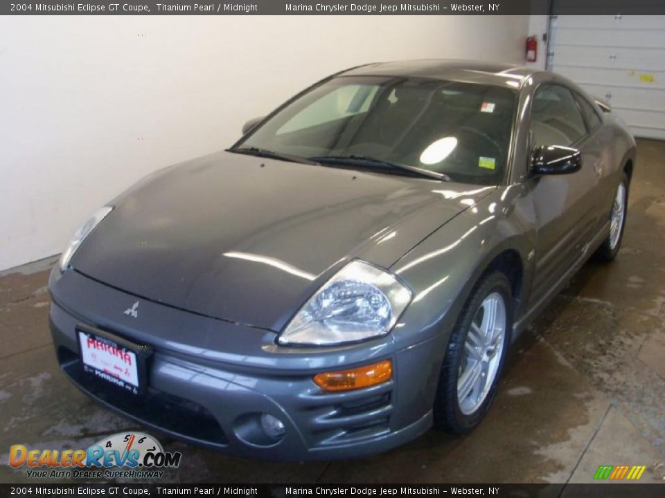 2004 Mitsubishi Eclipse GT Coupe Titanium Pearl / Midnight Photo #1