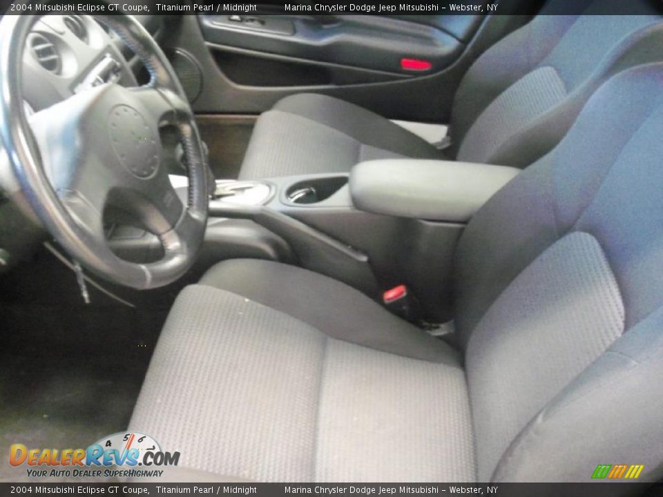 2004 Mitsubishi Eclipse GT Coupe Titanium Pearl / Midnight Photo #2