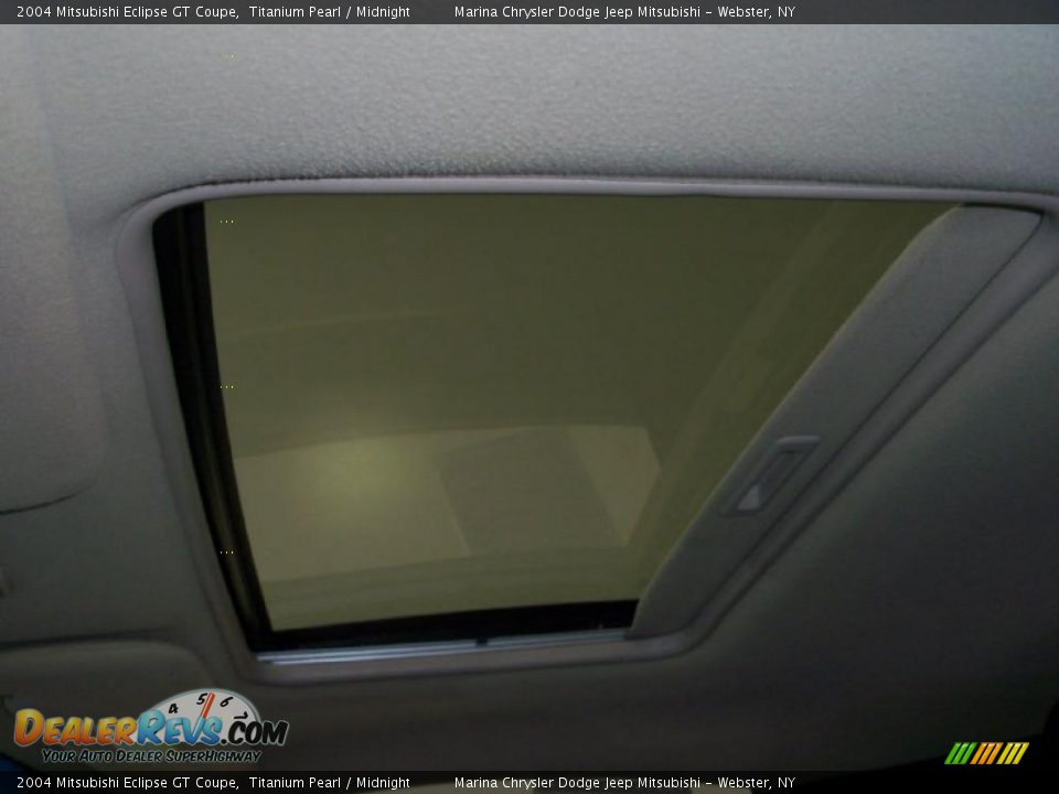 2004 Mitsubishi Eclipse GT Coupe Titanium Pearl / Midnight Photo #4