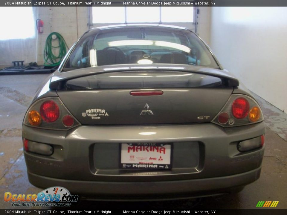 2004 Mitsubishi Eclipse GT Coupe Titanium Pearl / Midnight Photo #8