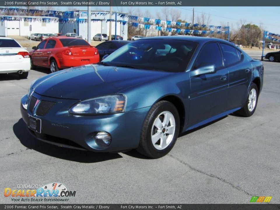 2006 Pontiac Grand Prix Sedan Stealth Gray Metallic / Ebony Photo #1